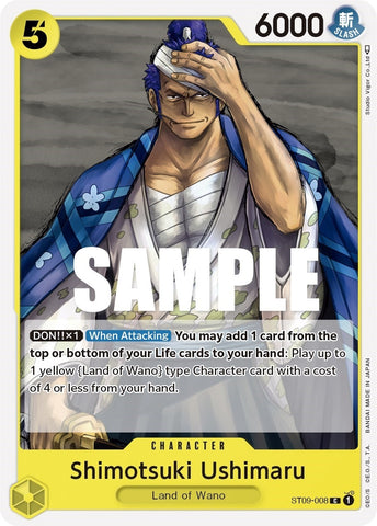 Image for Shimotsuki Ushimaru (ST09-008) - One Piece Card Game