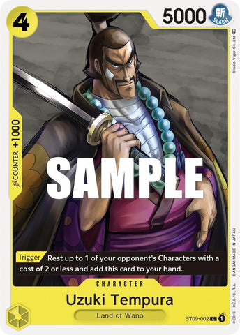 Image for Uzuki Tempura (ST09-002) (ST-09) - One Piece Card Game