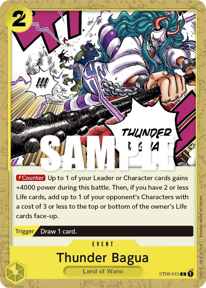Image for Thunder Bagua (ST09-015) (ST-09) - One Piece Card Game