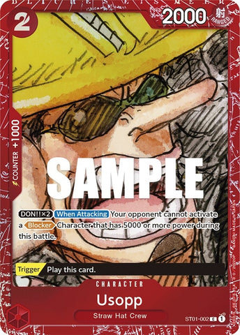 Image for Usopp (Premium Card Collection -ONE PIECE FILM RED Edition-) (ST01-002) - One Piece Card Game