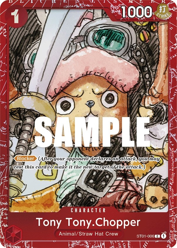 Image for Tony Tony.Chopper (Premium Card Collection -ONE PIECE FILM RED Edition-) (ST01-006) - One Piece Card Game