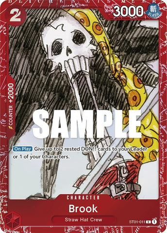 Brook (Premium Card Collection -ONE PIECE FILM RED Edition-) (ST01-011) (One Piece Promotion Cards)