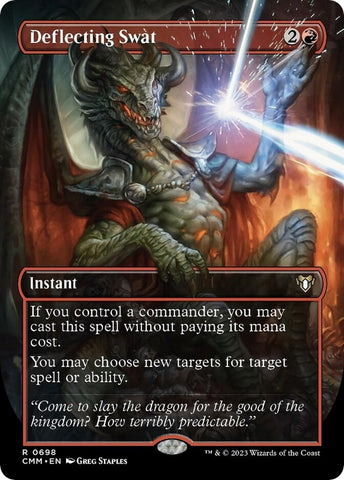 Image for Deflecting Swat (Borderless) (698) [Commander Masters]