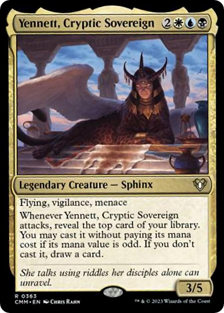 Image for Yennett, Cryptic Sovereign (363) [Commander Masters]