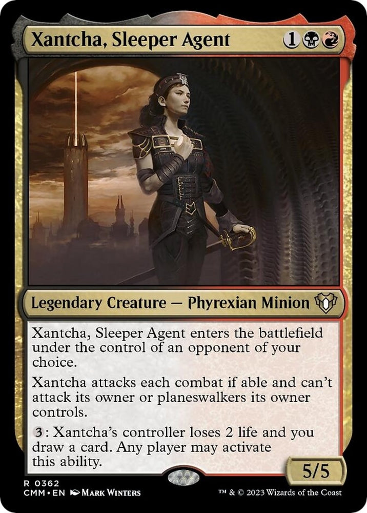 Image for Xantcha, Sleeper Agent (362) [Commander Masters]
