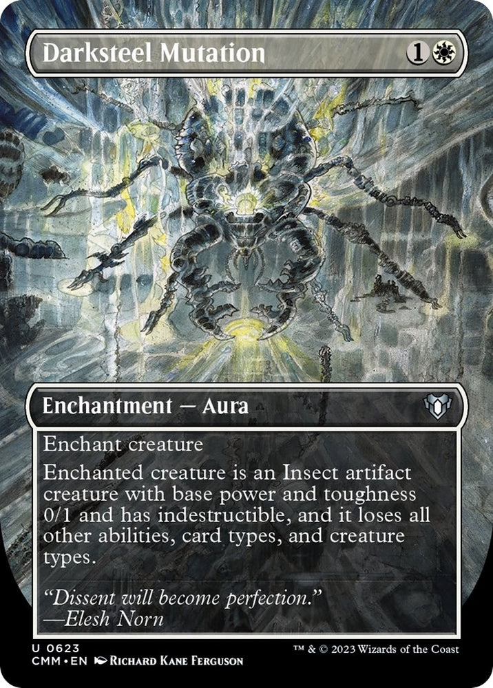 Image for Darksteel Mutation (Borderless) (623) [Commander Masters]