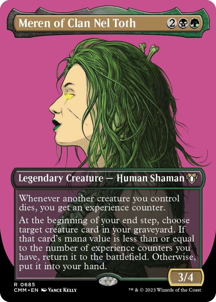 Image for Meren of Clan Nel Toth (Borderless) (685) [Commander Masters]