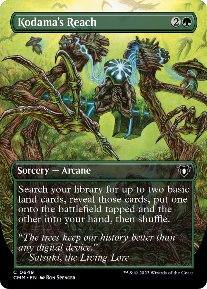 Image for Kodama's Reach (Borderless) (649) [Commander Masters]