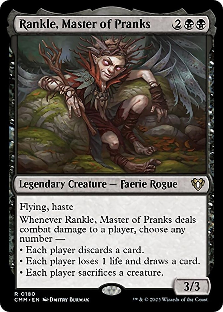 Image for Rankle, Master of Pranks (180) [Commander Masters]
