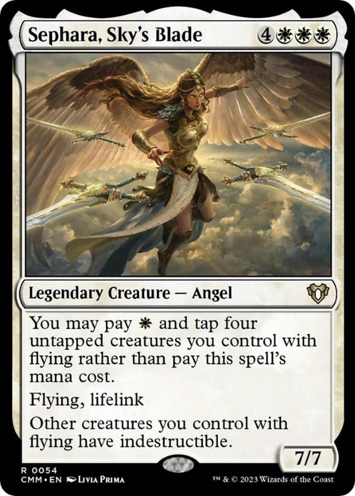 Image for Sephara, Sky's Blade (54) [Commander Masters]