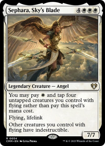Image for Sephara, Sky's Blade (54) [Commander Masters]