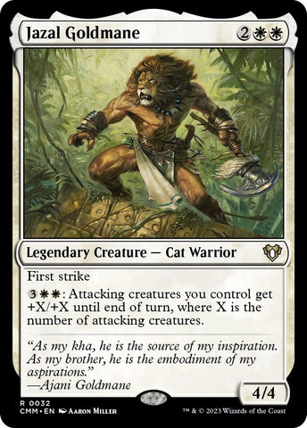 Image for Jazal Goldmane (32) [Commander Masters]