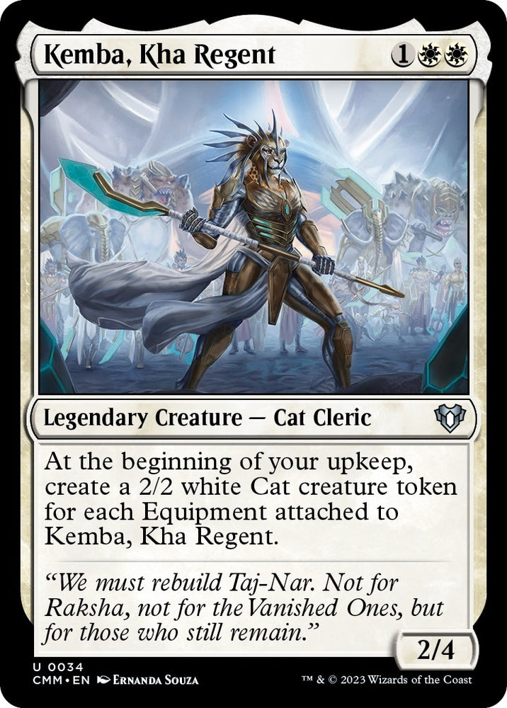 Image for Kemba, Kha Regent (34) [Commander Masters]