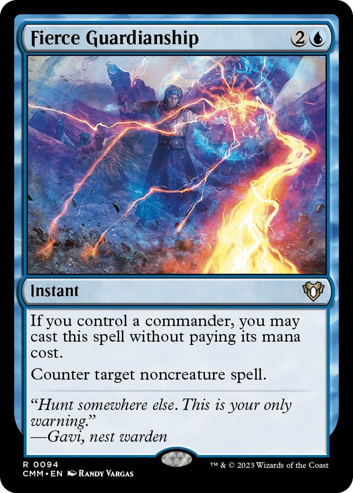 Image for Fierce Guardianship (94) [Commander Masters]