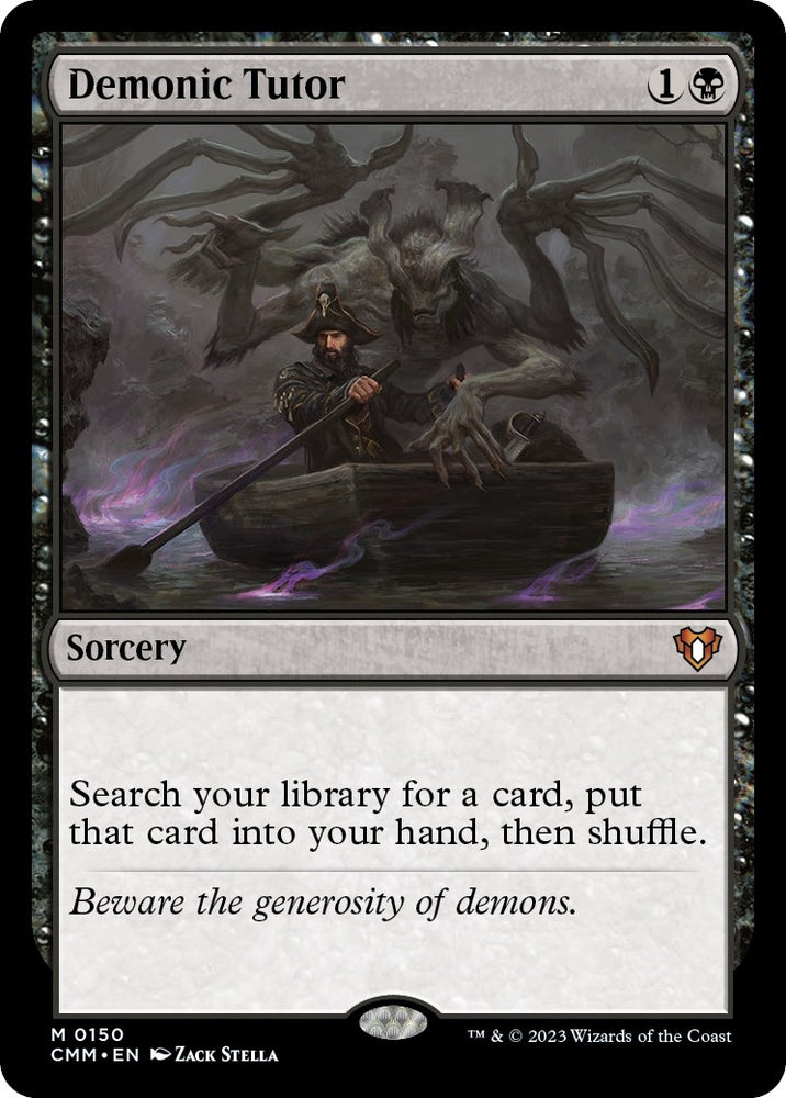 Image for Demonic Tutor (150) [Commander Masters]