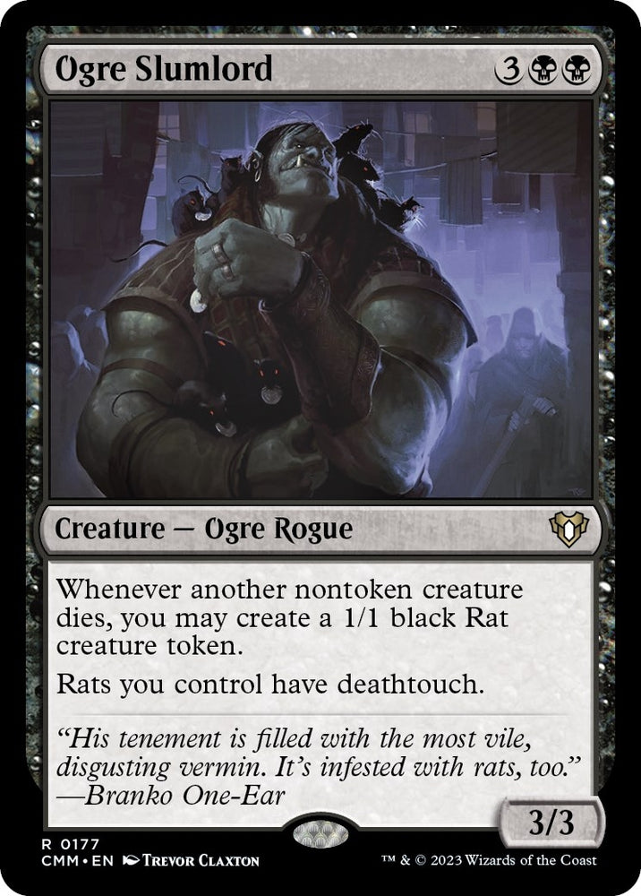 Image for Ogre Slumlord (177) [Commander Masters]