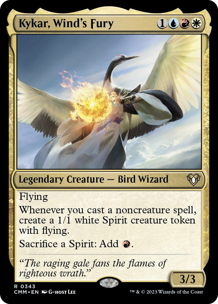 Image for Kykar, Wind's Fury (343) [Commander Masters]