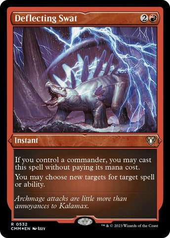 Image for Deflecting Swat (Foil Etched) (532) [Commander Masters]