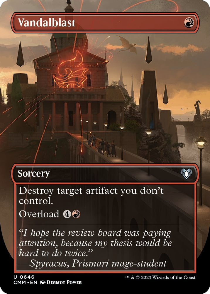 Image for Vandalblast (Borderless) (646) [Commander Masters]