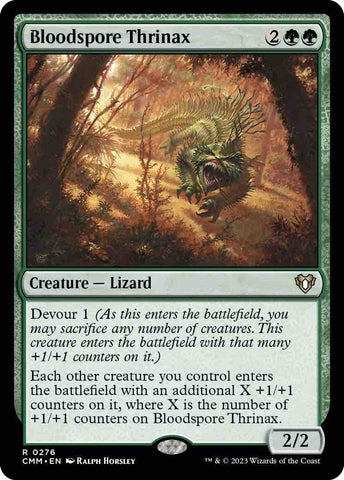 Image for Bloodspore Thrinax (276) [Commander Masters]