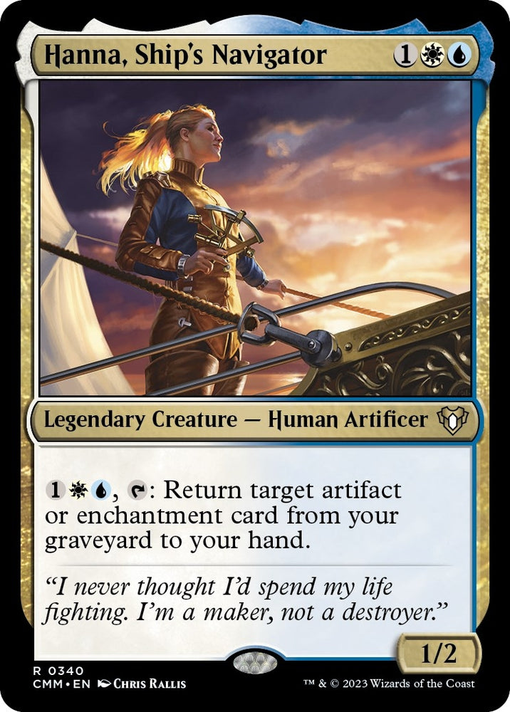 Image for Hanna, Ship's Navigator (340) [Commander Masters]