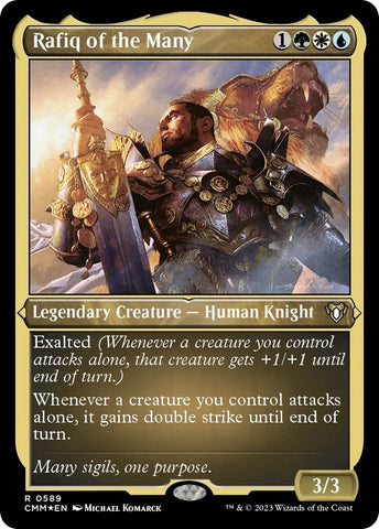 Image for Rafiq of the Many (Foil Etched) (589) [Commander Masters]