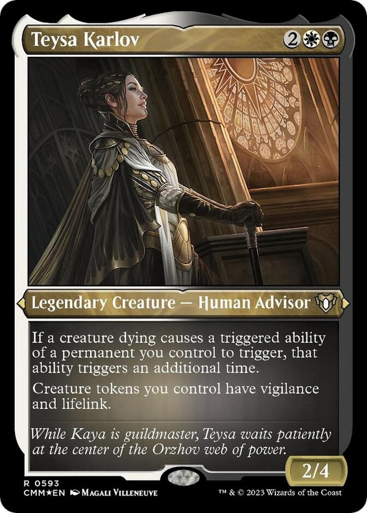 Image for Teysa Karlov (Foil Etched) (593) [Commander Masters]