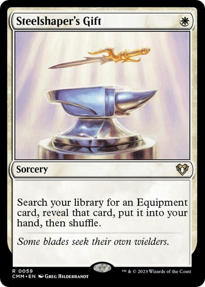 Image for Steelshaper's Gift (59) [Commander Masters]