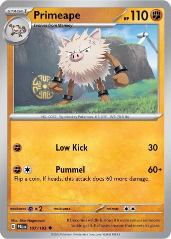 Primeape - 107/193 (Cosmos Holo) (107/193) (Miscellaneous Cards & Products)