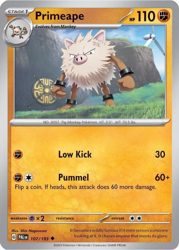 Image for Primeape - 107/193 (Cosmos Holo) (107/193) - Pokemon