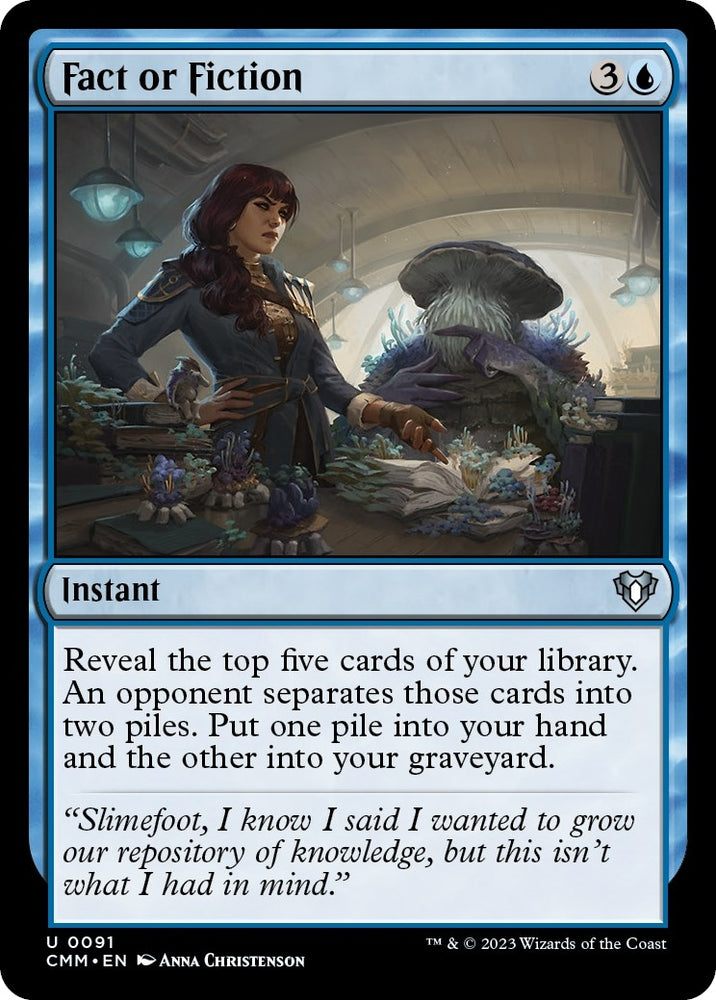 Image for Fact or Fiction (91) [Commander Masters]