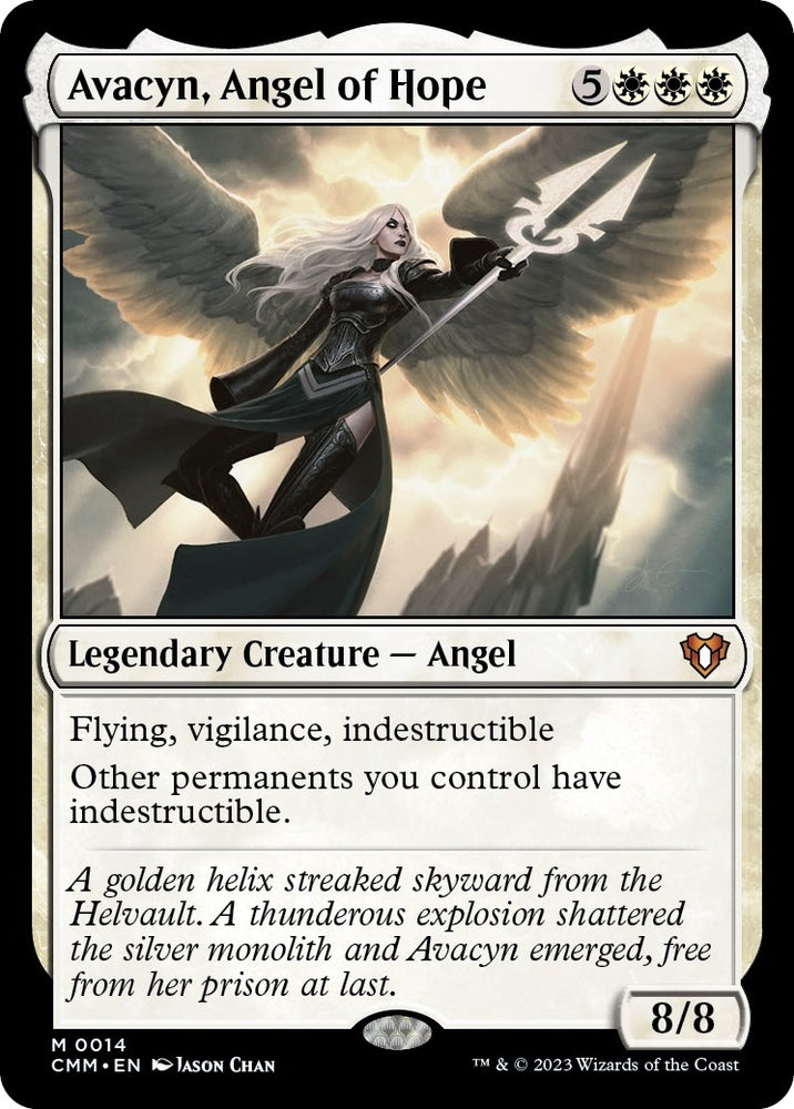 Image for Avacyn, Angel of Hope (14) [Commander Masters]