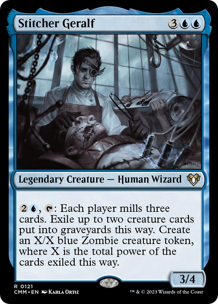 Image for Stitcher Geralf (121) [Commander Masters]