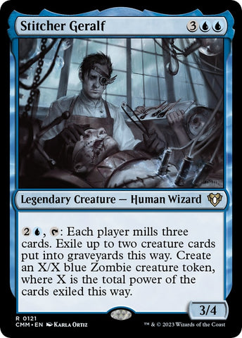 Image for Stitcher Geralf (121) [Commander Masters]