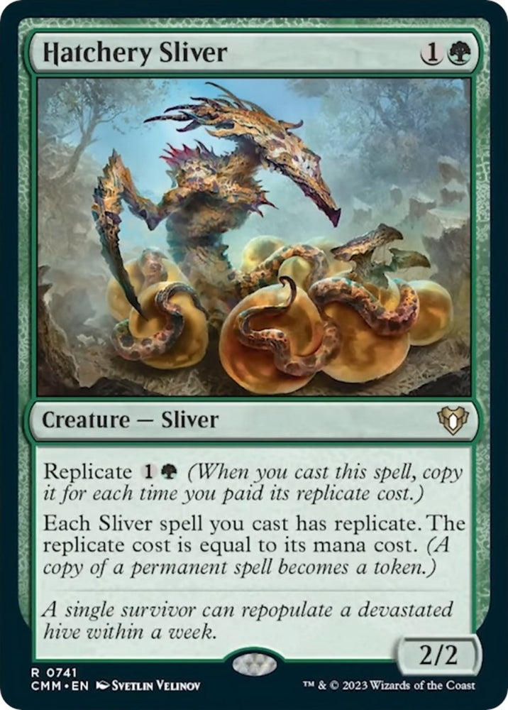 Image for Hatchery Sliver (741) [Commander Masters]