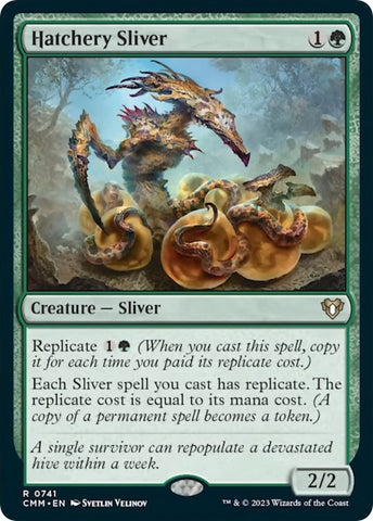 Image for Hatchery Sliver (741) [Commander Masters]