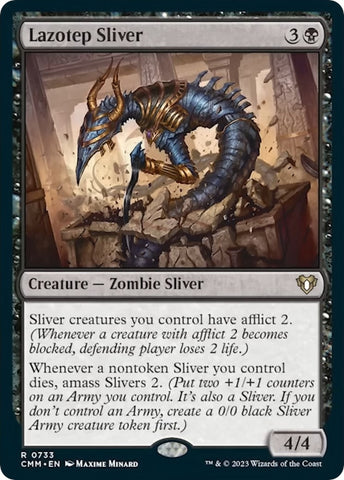 Image for Lazotep Sliver (733) [Commander Masters]