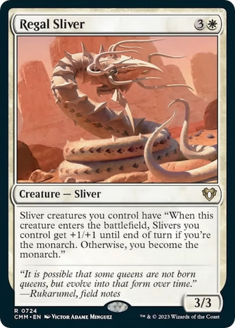 Image for Regal Sliver (724) [Commander Masters]