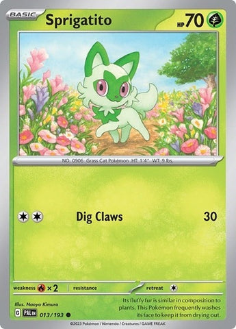 Image for Sprigatito - 013/193 (Summer 2023 Collector Chest) (013/193) - Pokemon
