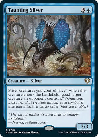 Image for Taunting Sliver (727) [Commander Masters]