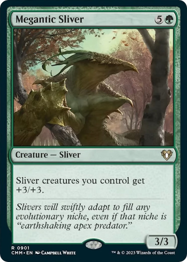Image for Megantic Sliver (901) [Commander Masters]
