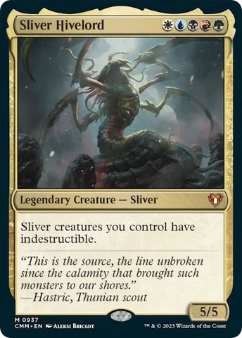 Image for Sliver Hivelord (937) [Commander Masters]