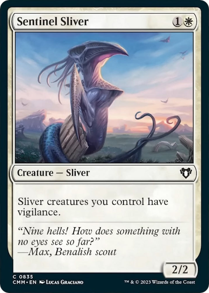 Image for Sentinel Sliver (835) [Commander Masters]