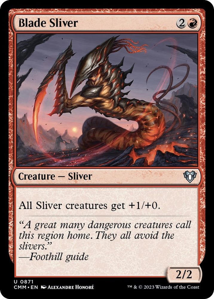 Image for Blade Sliver (871) [Commander Masters]