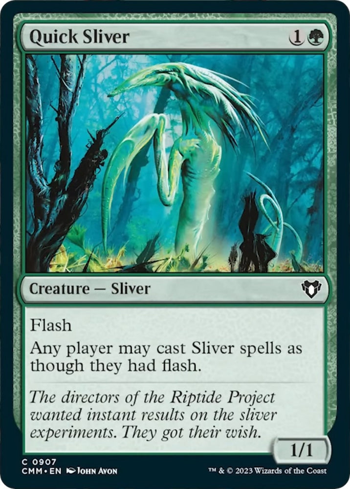 Image for Quick Sliver (907) [Commander Masters]