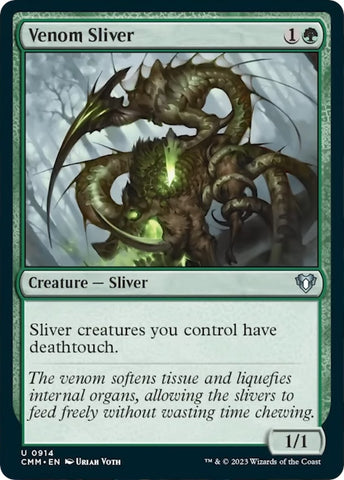 Image for Venom Sliver (914) [Commander Masters]