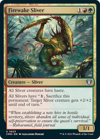 Image for Firewake Sliver (923) [Commander Masters]