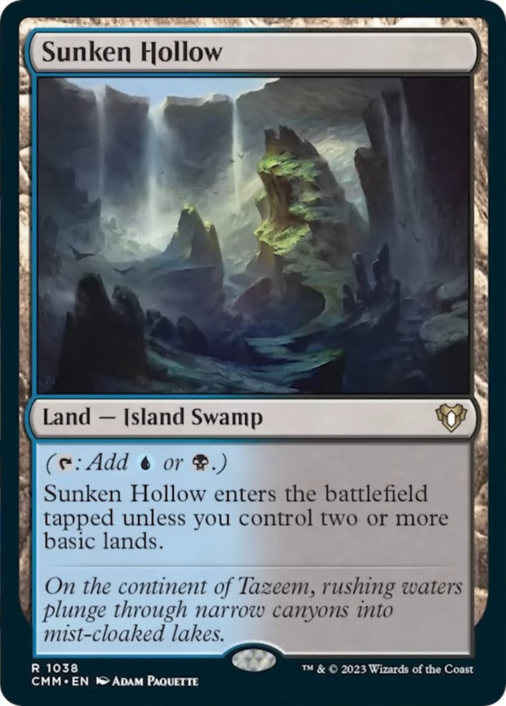 Image for Sunken Hollow (1038) [Commander Masters]