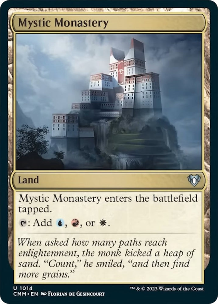 Image for Mystic Monastery (1014) [Commander Masters]