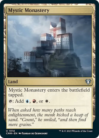 Image for Mystic Monastery (1014) [Commander Masters]